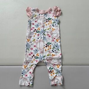 Loulou lollipop Floral jumper (6-12 months)